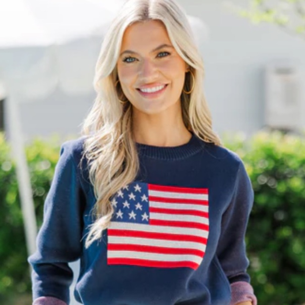 American Flag Sweater!